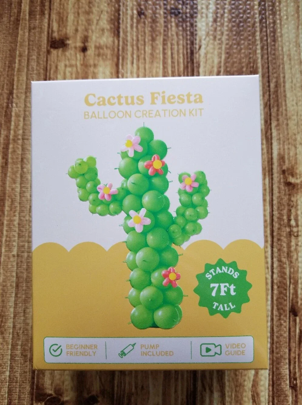 NWT House of Party Cactus Fiesta Balloon Creation Kit UNUSED IN BOX DIY VBS